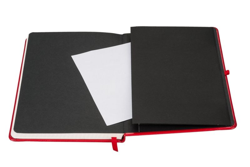 NOTES FORMALIZM A4 KRATKA 192K CZERWONY ANTRA zdjęcie 4