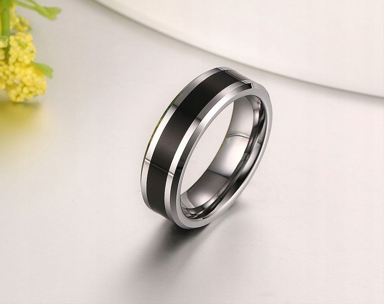OBRĄCZKA PIERŚCIONEK z Wolframu WOLFRING EU19 US09 zdjęcie 6