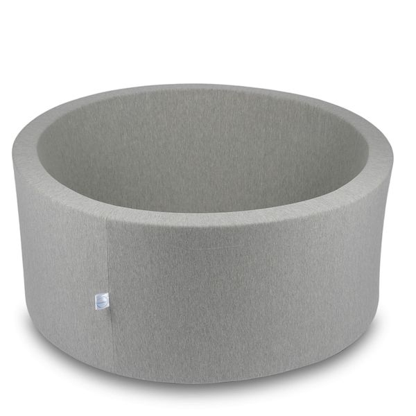 Suchy basen 90x40cm jasnoszary bez piłek zdjęcie 1