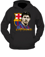 Bluza z kapturem Messi dla Fana