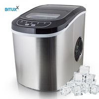 15768 Metaliczna kostkarka maszyna do robienia kostek lodu kompaktowa