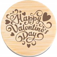 OTWIERACZ do piwa DREWNIANY personalizacja grawer Szczęśliwych walentynek
