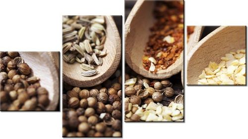 90CM 160 OBRAZ 4 ELEM SZCZYPTA SMAKU ŚCIENNY na Arena.pl