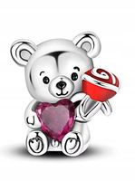 Charms Zawieszka Miś Charmsy Misiek Zawieszka Misio Charms Srebro s925