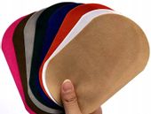 Zestaw 8 szt termo łaty welurowe kolorowe łatki  F122_A