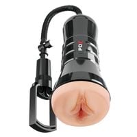 masturbator super sucker xxl stroker - light pdx extreme