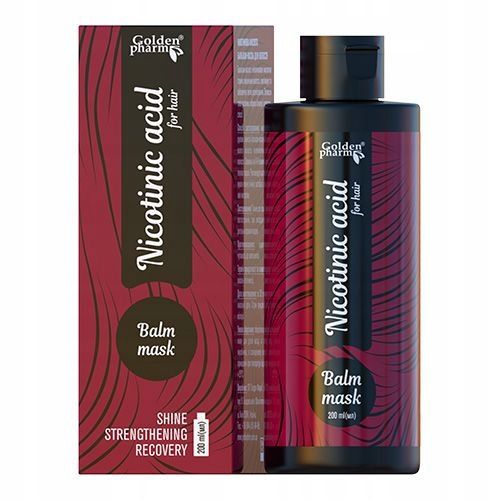KWAS NIKOTYNOWY NIACYNA BALSAM MASKA AKTYWATOR WZROSTU WŁOSÓW 200 ml na Arena.pl