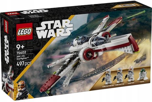 75402 - LEGO Star Wars - Myśliwiec ARC-170 na Arena.pl
