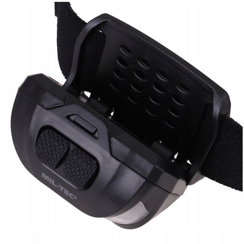 Latarka czołowa czołówka Mil-Tec 200 lumenów LED CREE XPE biała czerwona na Arena.pl