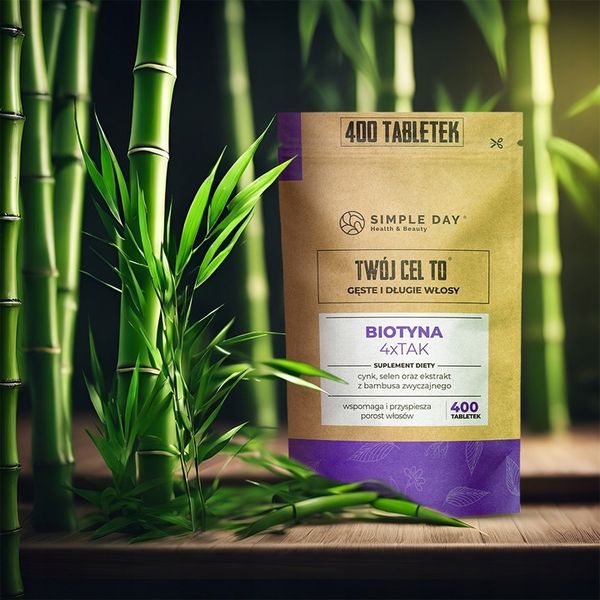 BIOTYNA 4 x TAK od Twój Cel To - 400szt. Najlepsza Na Włosy Skórę Paznokcie zdjęcie 15