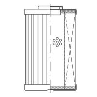 WIX Filters R91E10E - Filtr hydrauliczny SH70333 18LC10 18LCZ10