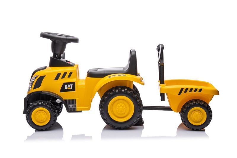 MOOVKEE Traktor z przyczepą CAT yellow zdjęcie 3