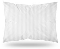 Poszewka Na Poduszkę 70X80 Bawełna Adamaszek - Biała