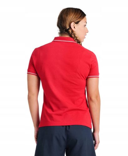 Koszulka polo T-Shirt damski bawełniany sportowy Arena Solid Red R.S na Arena.pl