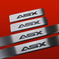 Listwa progowa MITSUBISHI ASX Stal nierdzewna 304 mat 4szt