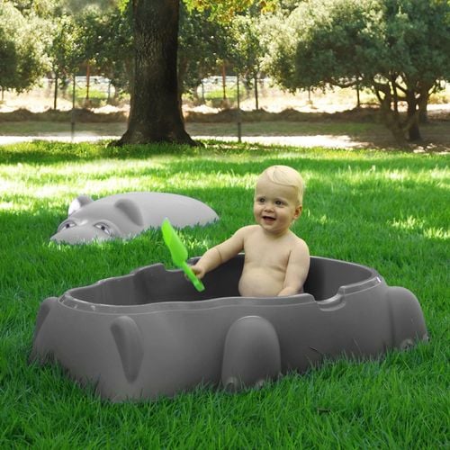 piaskownica dla dzieci Hippo - szary na Arena.pl