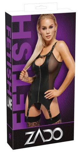 zado skorzana koszulka m z regulowanymi paskami i powernetem czarna na Arena.pl