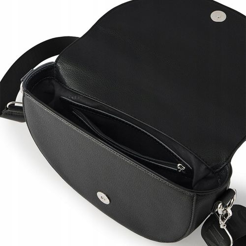 Torebka damska ekoskóra półksiężyc półokrągła crossbody pasek ZAGATTO na Arena.pl