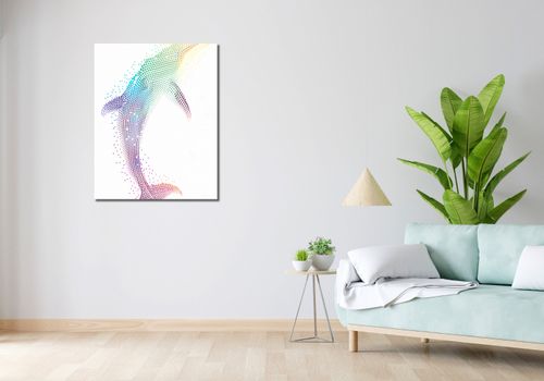 Obraz 70x90cm Spektrum Oceanu na Arena.pl