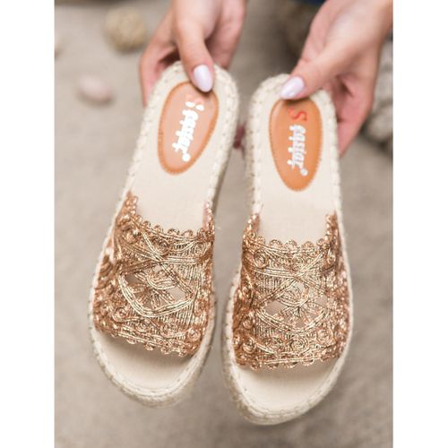 Klapki Espadryle Na Platformie r.39 na Arena.pl