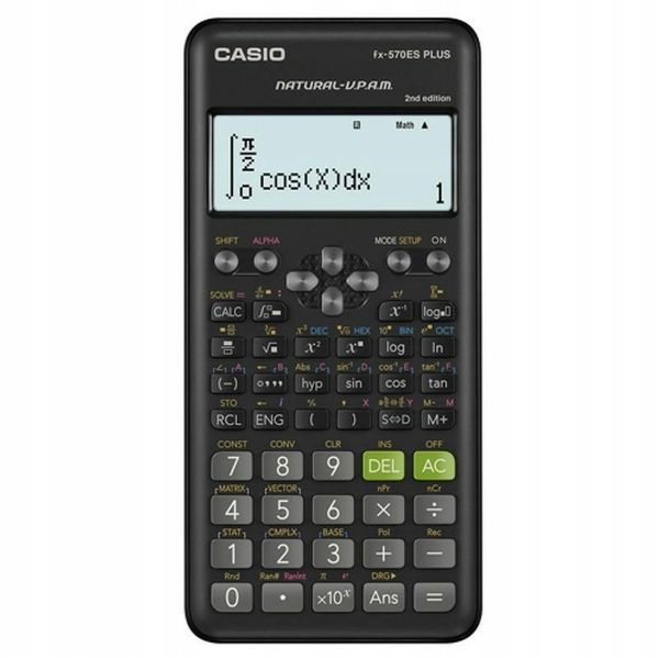 Kalkulator CASIO FX-570ES Plus 2nd Edition zdjęcie 3