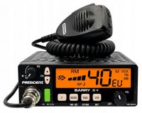 Radio CB President BARRY II Plus ASC VOX USB 12/24V