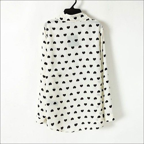 KOSZULA DAMSKA W SERCA Rozmiary - M na Arena.pl