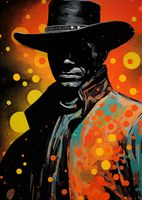 Plakat 67,5x95cm Kowboj Kosmosu