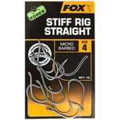 2 x HACZYKI FOX ARMAPOINT STIFF RIG STRAIGHT ROZ. 6