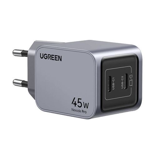 ładowarka sieciowa ugreen nexode pro 45w, 2x usb-c (szara) na Arena.pl