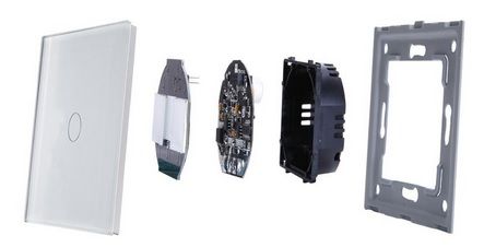 DOTYKOWY WŁĄCZNIK ŚWIATŁA 3K POTRÓJNY WYŁĄCZNIK SZKLANY na Arena.pl