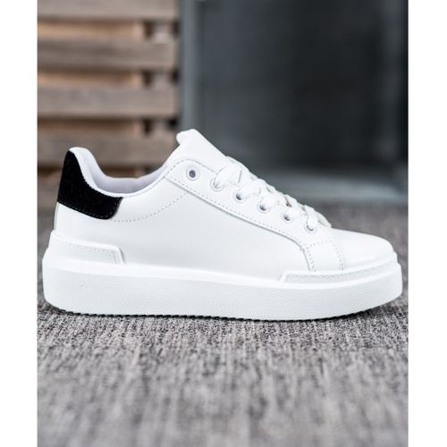Białe Sneakersy Na Platformie r.41 na Arena.pl