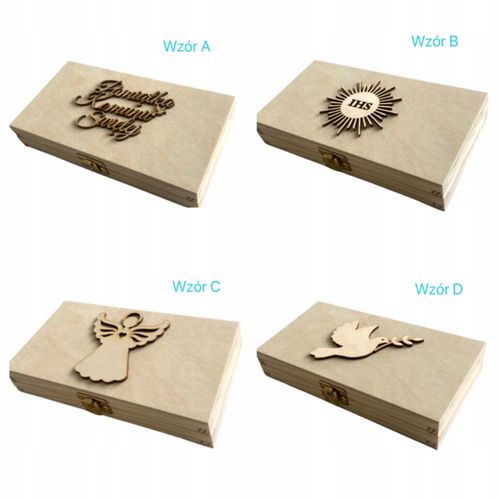 Personalizowane pudełko na banknoty prezent komuni na Arena.pl