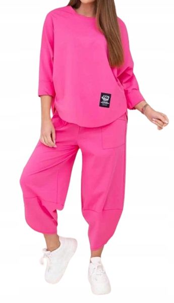 KOMPLET luźny ciemny niebieski zdjęcie 9