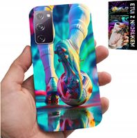 ETUI DO SAMSUNG GALAXY S20 LITE - PIŁKA NOŻNA FOOTBALL PIŁKARZE + SZKŁO