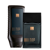 Avon Black Suede Dark Zestaw Męski [Perfumy + Żel]
