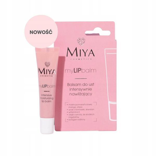 MIYA myLIPbalm Balsam do ust nawilżający 15ml zdjęcie 4