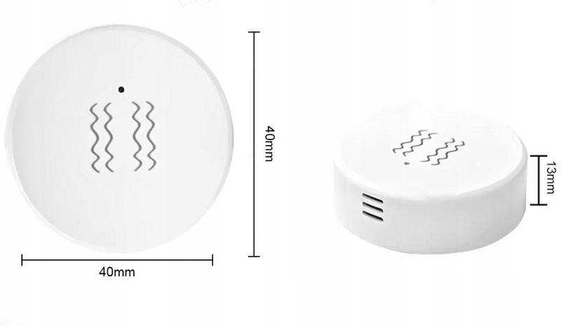 Czujnik Wibracji Inteligentny Sensor Drgań Detektor ZigBee TUYA Smart Life zdjęcie 9