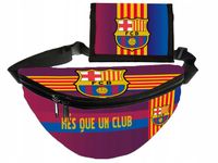 KOMPLET FC barcelona Portfel sportowy + NERKA zestaw Super na PREZENT