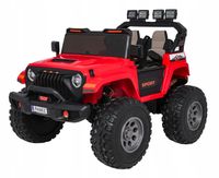 2X duże autko elektryczne dla 2 dzieci EXTREME SPORT 4x4 pilot + koła EVA