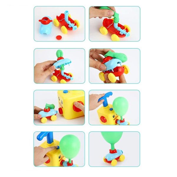 POJAZD WYRZUTNIA Z NAPĘDEM BALONOWYM-DUŻY DUCK zdjęcie 9