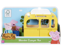 ŚWINKA PEPPA Drewniany kamper Figurka Taty Świnki