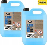 Płyn do spryskiwaczy zimowy gotowy zapachowy 5L x2 K2 Claren -22C do