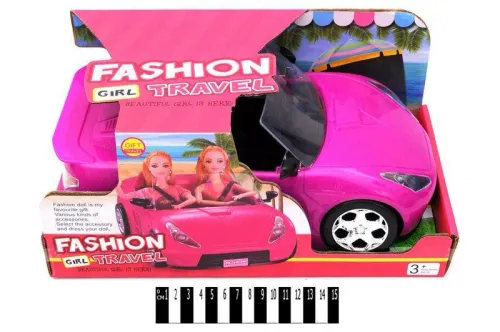 Samochód Kabriolet Dla Lalek Różowy na Arena.pl