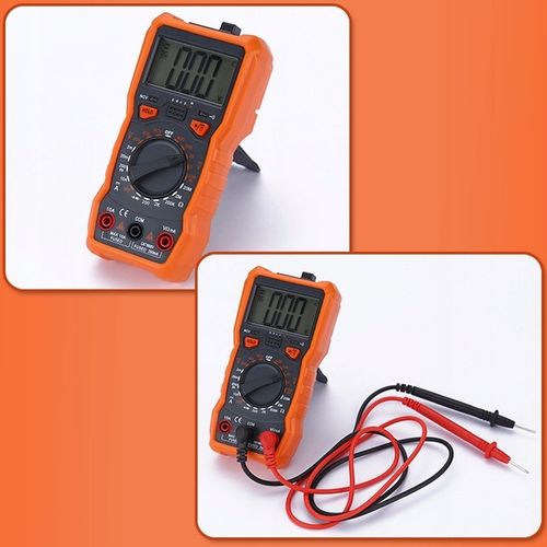 PROFESJONALNY MIERNIK POBORU PRĄDU MULTIMETR CYFROWY ELEKTRYCZNY LCD TESTER na Arena.pl