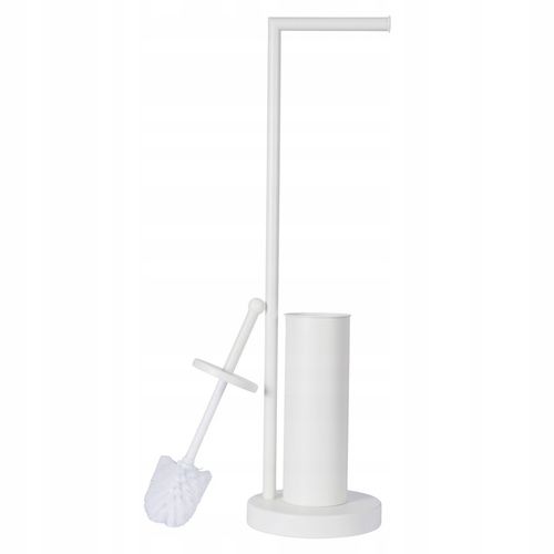 STOJAK uchwyt NA PAPIER TOALETOWY ze szczotką do wc elegancki praktyczny na Arena.pl