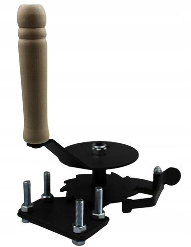 KOŁOWROTEK ZESTAW DO GRILLA SZYBKI MONTAŻ KORBKA linka karabińczyk na Arena.pl