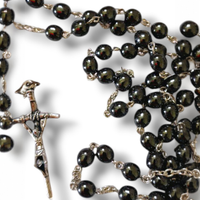 Różaniec Kulka Hematyt 6Mm