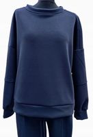 KOMPLET DRESOWY Z MODNYMI PRZESZYCIAMI DRES ELASTYCZNY GRANATOWY DUŻY