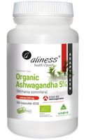 Aliness Organic ASHWAGANDHA ekstrakt KSM-66 ORGANIC